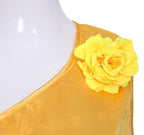Cute Judy Party Dress Yellow Ball Gown with Headband Kids Adults Cosplay Costume
