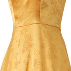 Cute Judy Party Dress Yellow Ball Gown with Headband Kids Adults Cosplay Costume