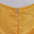 Cute Judy Party Dress Yellow Ball Gown with Headband Kids Adults Cosplay Costume