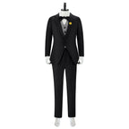 Officer Wilde Costume Fox Black Party Outfit Kids Adults Dress-up Suit