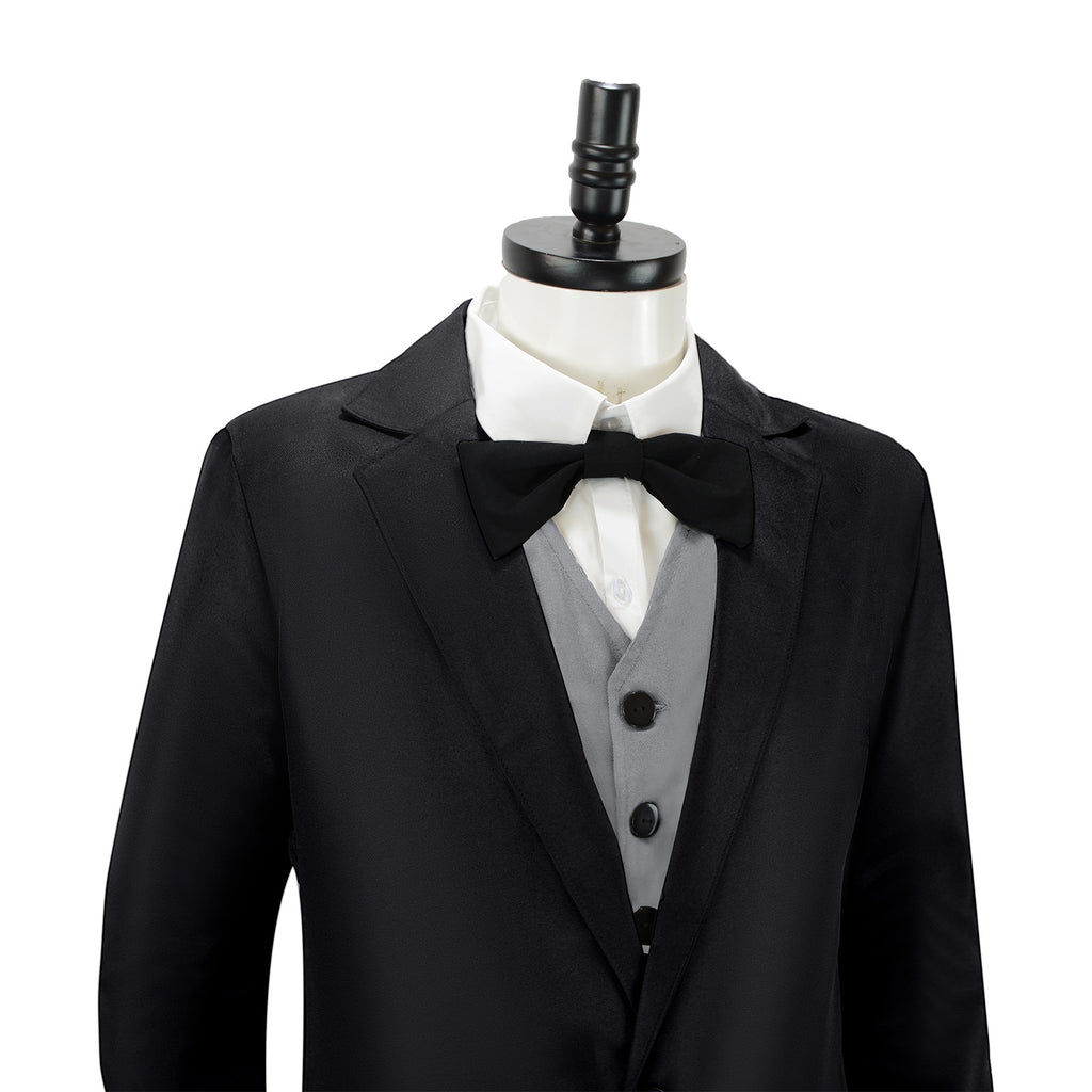 Officer Wilde Costume Fox Black Party Outfit Kids Adults Dress-up Suit