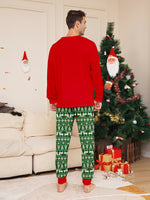 Family Christmas Pajamas Red Tops Pants Xmas Jammies for Kids Adults