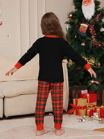Matching Family Christmas Pajamas Red and Black Christmas PJ Holiday Attire