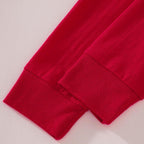 Kids Christmas Pajamas Set Red Long Sleeve Top Pants Festive Sleepwear for Children
