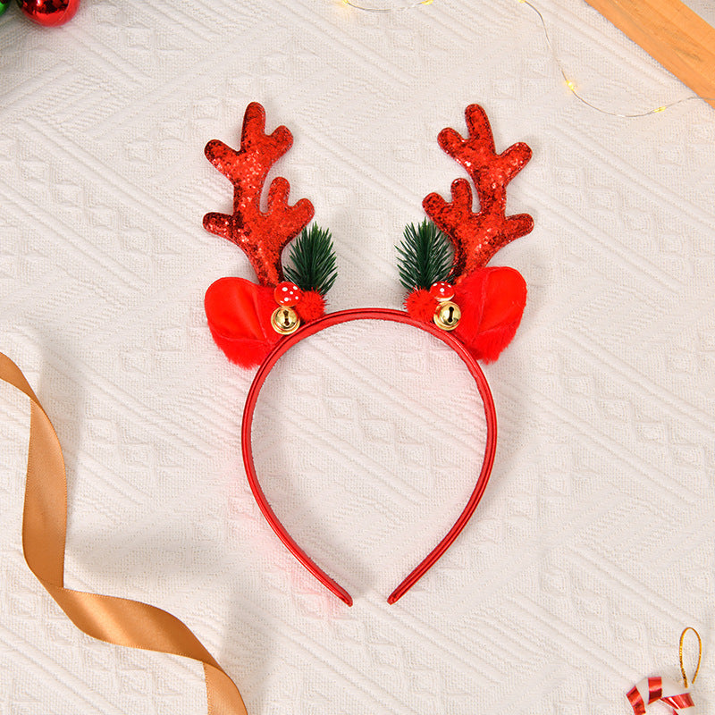 Girls Christmas Dress Headband Magnetic Hand Holding Socks Ready to Ship Xmas Costume in Gift Box