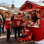 Ugly Xmas Sweater Cozy Holiday Costume with DIY Photo Frame Perfect Christmas Family Memory Kit