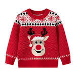 Ugly Xmas Sweater Cozy Holiday Costume with DIY Photo Frame Perfect Christmas Family Memory Kit