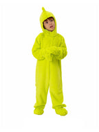 Kids Elf Costume Nightmare before Christmas Outfit Green Jumpsuit with Hat and Scarf Suit
