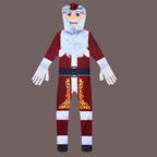 Kids Santa Costume Funny Xmas Onesie Festive Holiday Outfit for Boys Girls