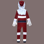 Kids Santa Costume Funny Xmas Onesie Festive Holiday Outfit for Boys Girls