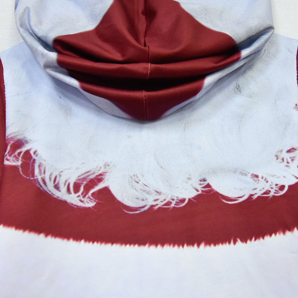 Kids Santa Costume Funny Xmas Onesie Festive Holiday Outfit for Boys Girls