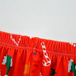 Kids Christmas Pajamas with Socks and Headband Xmas Holiday Outfit for Boys Girls