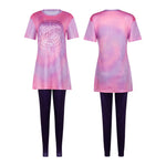 Stevie Costume Lavender Tops and Leggings Set Kids Adults Loungewear Cosplay Outfit