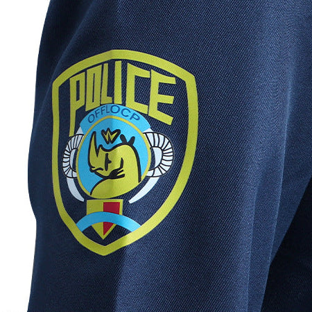 Bunny Police Uniform Unisex Navy Tops Pants Badge and Accessories for Cosplay Events