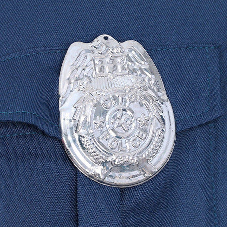 Bunny Police Uniform Unisex Navy Tops Pants Badge and Accessories for Cosplay Events
