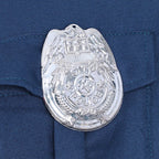 Bunny Police Uniform Unisex Navy Tops Pants Badge and Accessories for Cosplay Events