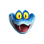 Kids Snake Costume Blue Jumpsuit Mask and Gloves Suit for Cosplay Themd Party