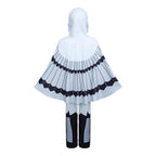 Kids The Owl Costume Forest Survival White Outfit Coat Pants Helmet and Gloves Full Set