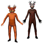 Kids The Deer Costume Brown Horror Monster Cosplay Outfit for Themed Events