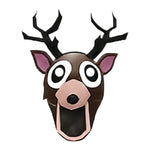 Kids The Deer Costume Brown Horror Monster Cosplay Outfit for Themed Events