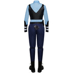Officer Judy Costume Blue Police Uniform with Badge Tail Ear Waistbag Complete Cosplay Suit