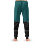 Adult Deku Costume Green Zip-up Sweatshirt and Pants Hero Deku Outift with Plus Size