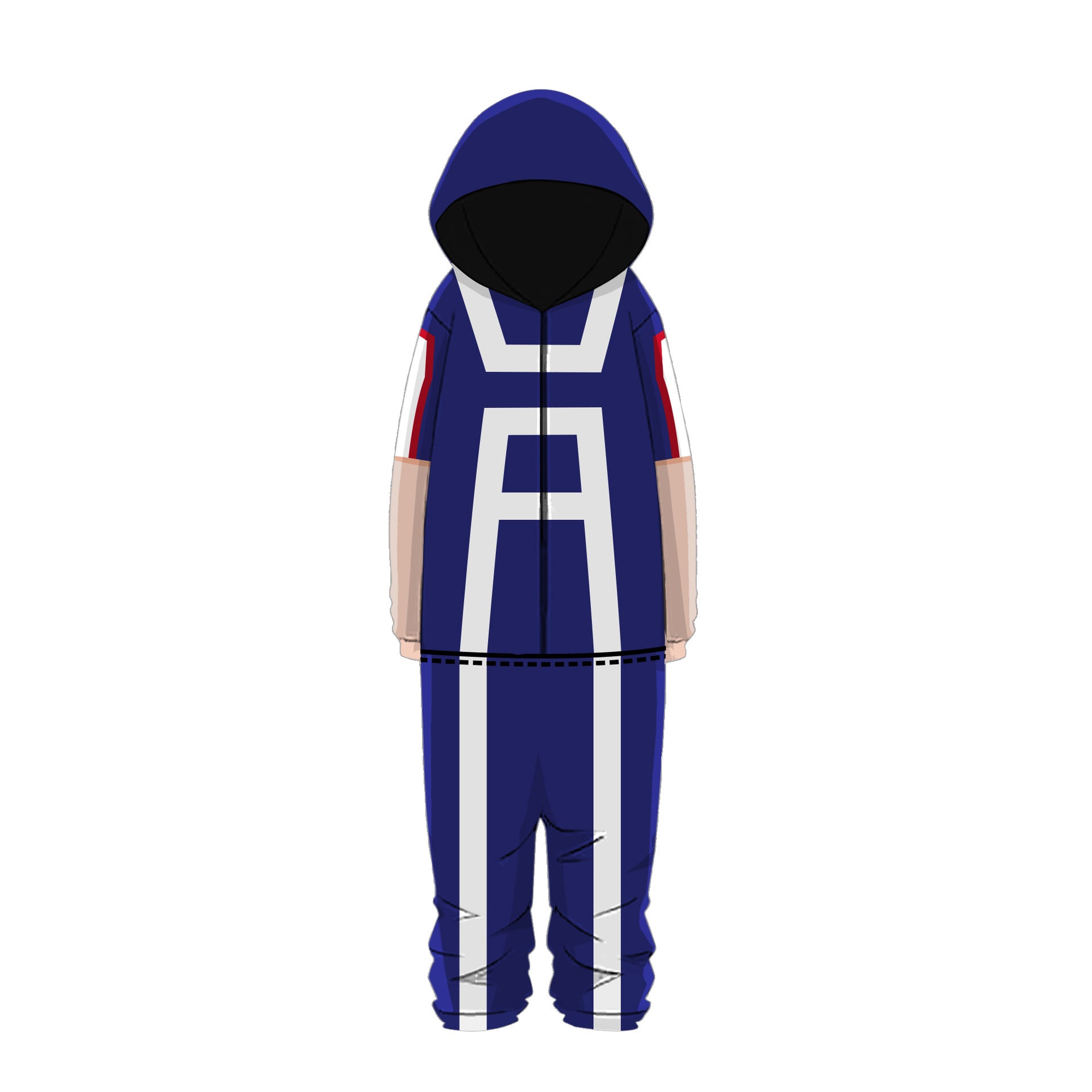 Adult Deku Costume Bakugo Cosplay Jumpsuit Hero Outfit for Cosplay Carnival