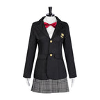Adult Gogo Yubari Costume Black Bloody Affair Killer Uniform Tops Shirt and Skirt Set for Cosplay