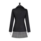 Adult Gogo Yubari Costume Black Bloody Affair Killer Uniform Tops Shirt and Skirt Set for Cosplay
