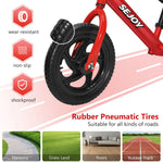 Toddler Balance Bike Lightweight Bike Adjustable Seat and Handle No Pedal Car