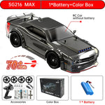 1/16 RC Drift Car 2.4G Remote Control Racing Car with LED Lights 4WD Brushed/Brushless Car