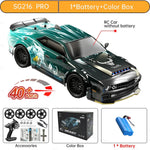 1/16 RC Drift Car 2.4G Remote Control Racing Car with LED Lights 4WD Brushed/Brushless Car