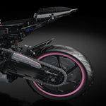 Motorcycle Building Blocks Kit Racing Motorcycle Model Desk Ornament for Kids and Adults