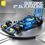 1161PCS Formula Racing Car Building Block Set Collectible Models for Kids and Adult