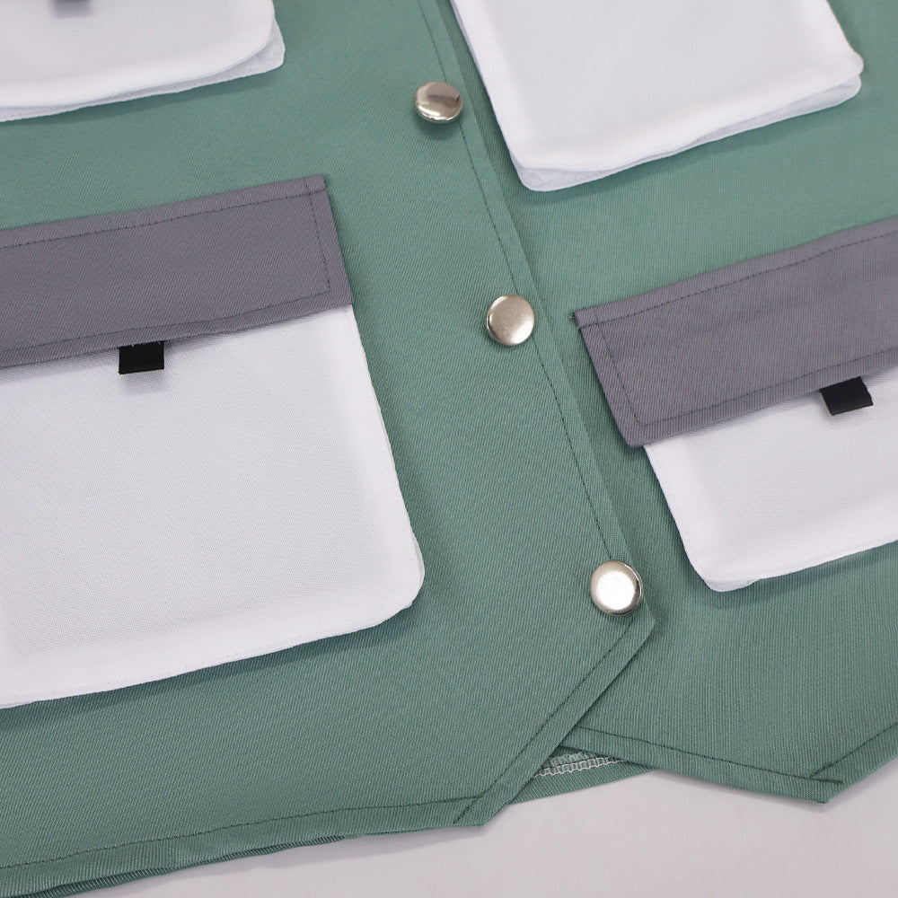 Nibbles Costume Cute Beaver Outfit Pink Shirt Vest Shorts 3pcs Suit for Cosplay