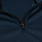 Survival Horror Agent Tactical Outfit Black Leather Coat with Fur Collar Blue Inner Shirt and Pants for Cosplay