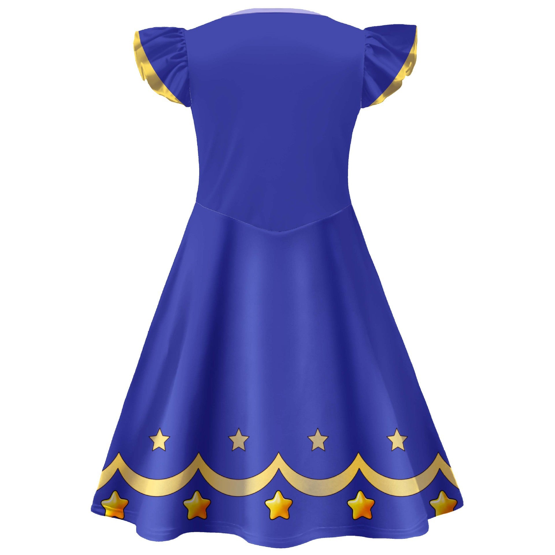 Braided Doll Outfit Navy Star Ruffle Dress with Tights and Bag for 2026 Cosplay Events