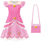 Girls Experiment 1468 Pink Dress and Bag for Theme Parties and Daily Wear 4-12Y