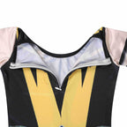 Kids Scorpion Costume Yellow Jumpsuit with Helmet 2pcs Set for Cosplay Themed Events