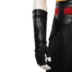 Men's Ninja Costume Yellow and Black Warrior Suit for Professional Cosplay Events and Halloween Parties