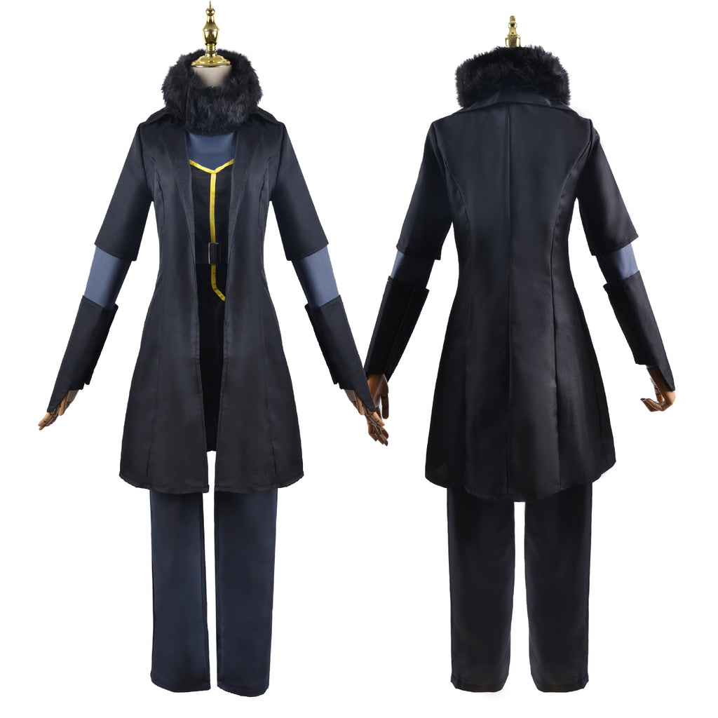 Adult Unisex TenSura Rimuru Costume Dark Blue Anime Inspired Outfit for Halloween Cosplay Carnivals