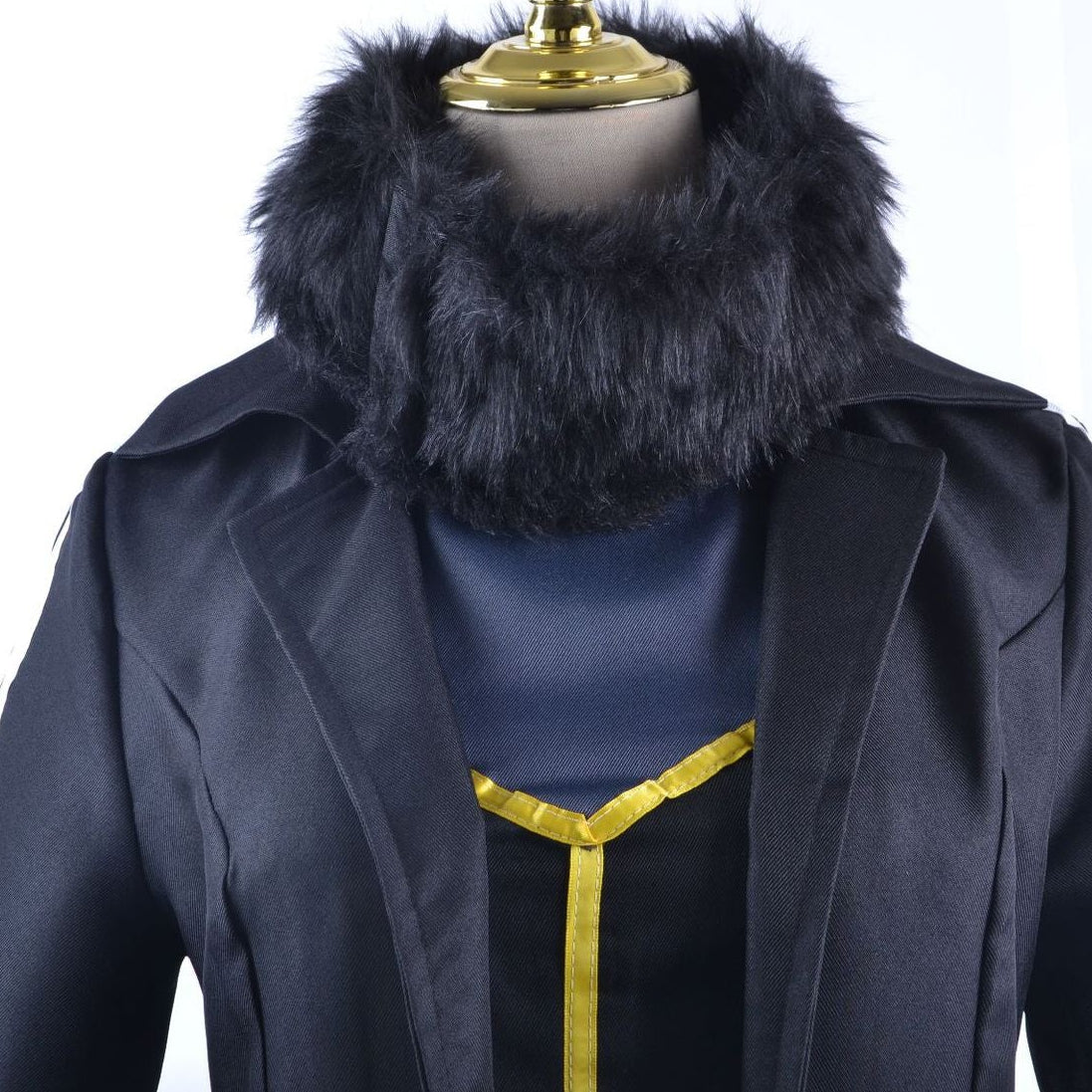 Adult Unisex TenSura Rimuru Costume Dark Blue Anime Inspired Outfit for Halloween Cosplay Carnivals
