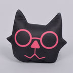 Women Nanally Costume Game Inspired Pink and Black Girls Uniform Set with Chest Cat Plush Toy for Fans Cosplay