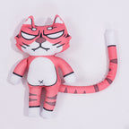 Women Nanally Costume Game Inspired Pink and Black Girls Uniform Set with Chest Cat Plush Toy for Fans Cosplay