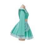 Pink Princess Costume Peach Daisy Rosalina Bowsette Crop Tops and Skirt 2pcs Suit for Girls Women Cosplay Events