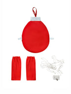 Kids Christmas Costumes Funny Candy Cane Gingerbread and Holiday Gift Box Dress-Up Outfits for Boys Girls School Stage Performance