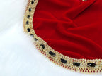 Adult Santa Costume Unisex Mrs Santa Claus Outfit with Hat Beard Belt and Gloves for Christmas Party