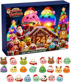 Christmas Advent Calendar 2026 Squishy Toys Countdown Blind Box with 24 Unique Sensory Fidget Squeeze Toys