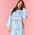 Cute Ladies Xmas Jammies Cozy Two-Piece Loungewear Pajama Set for Christmas Gift