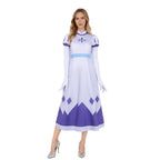 Emily Cosplay Costume Seraphim Dress Outfit Halloween Angel Halo Wing Women Fancy Uniform